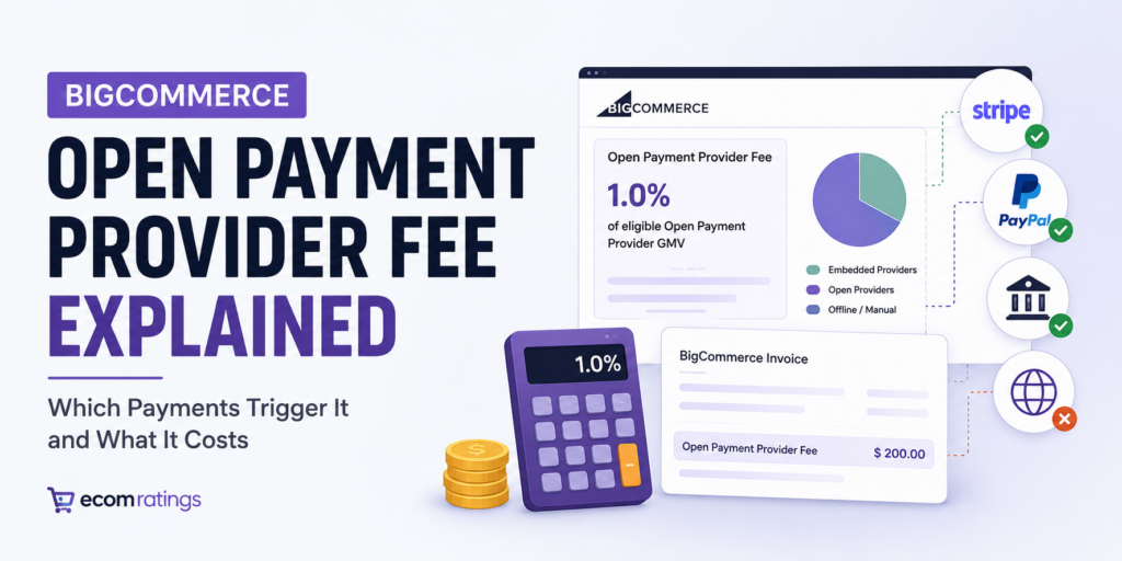 BigCommerce Open Payment Provider Fee Explained: Which Payments Trigger It and What It Costs