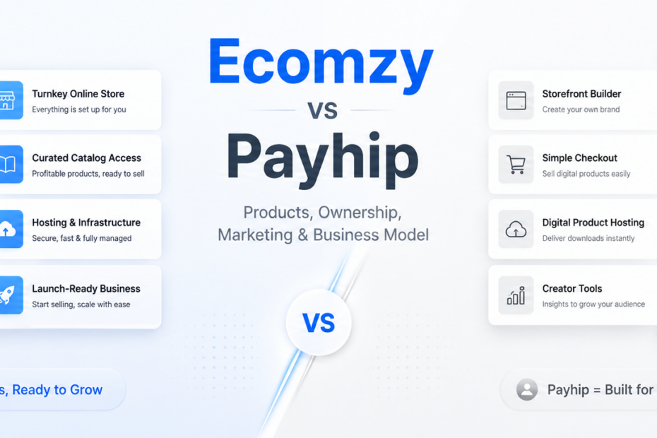 Ecomzy vs Payhip