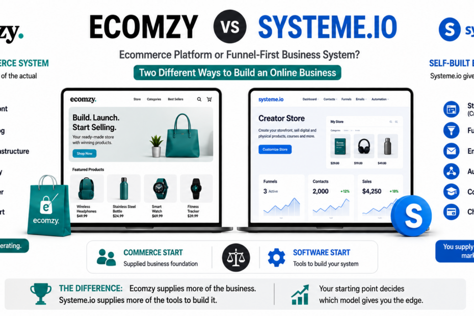 Ecomzy vs Systeme.io