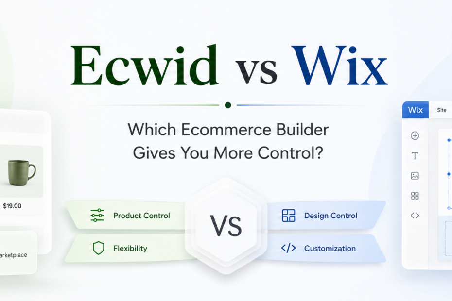 Ecwid vs Wix Which