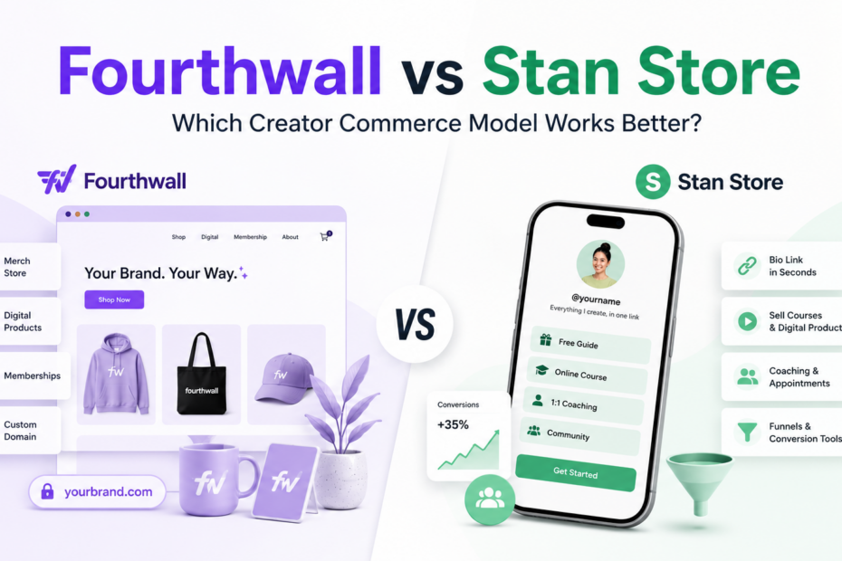Fourthwall vs Stan Store