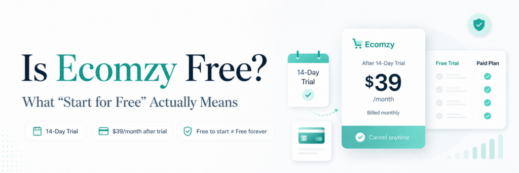 Is Ecomzy Free?