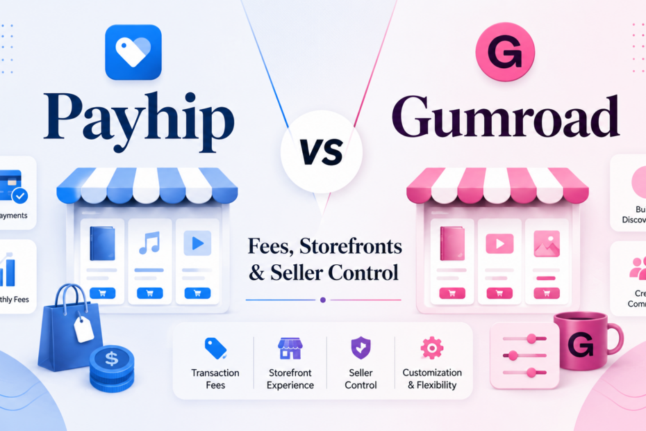 Payhip vs Gumroad