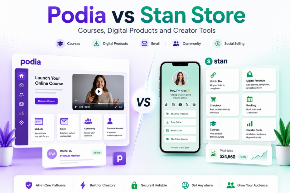 Podia vs Stan Store