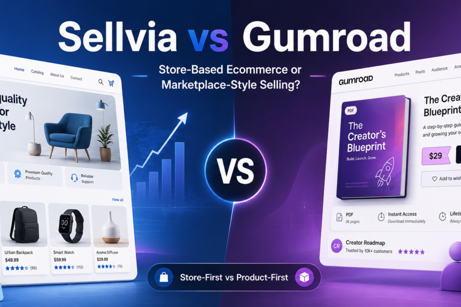 Sellvia vs Gumroad
