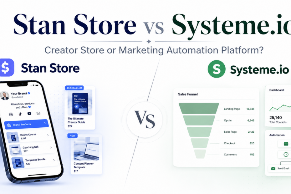 Stan Store vs Systeme.io