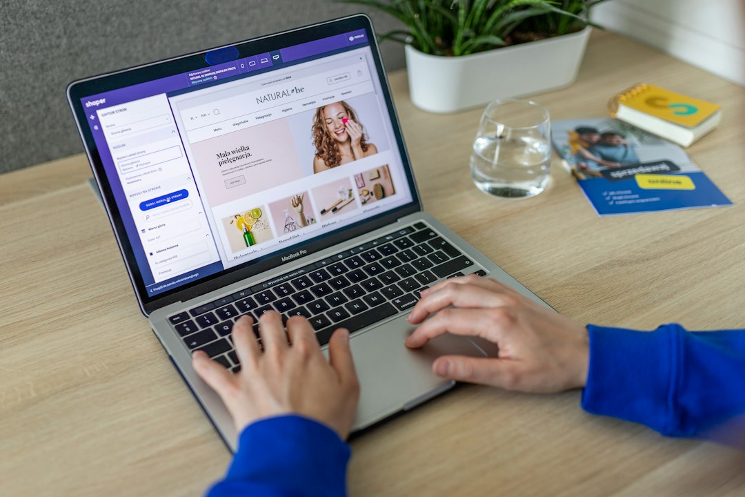 Online store editing representing a creator storefront workflow